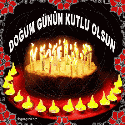 Doğum günün kutlu olsun gif