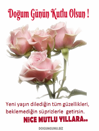 Doğum Günün Kutlu Olsun