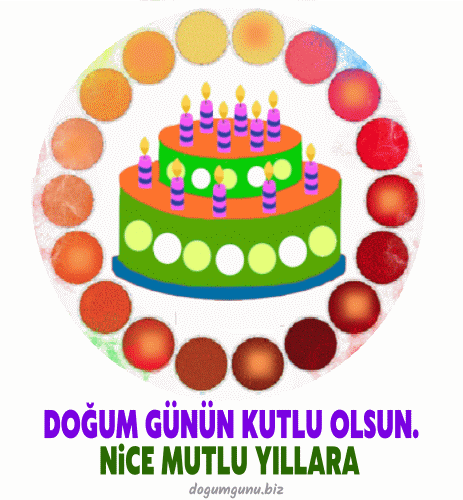 Doğum Günün Kutlu Olsun gif