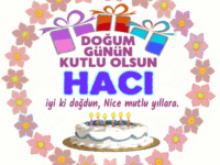 iyi ki doğdun Hacı