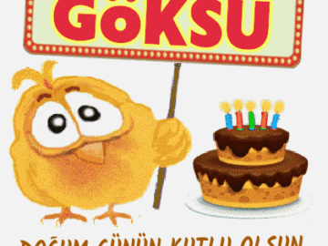 iyi ki doğdun Göksu
