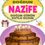 iyiki doğdun Nazife gif