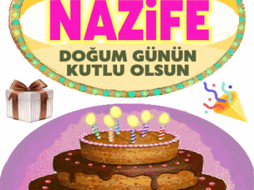 iyiki doğdun Nazife gif