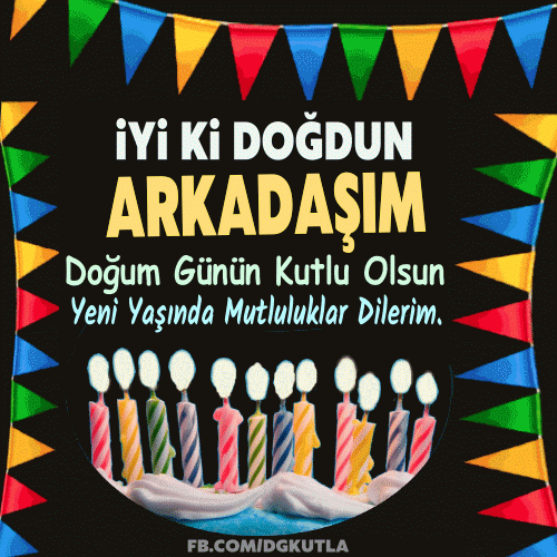 Arkadaşa Doğum Günü Kutlama Mesajları