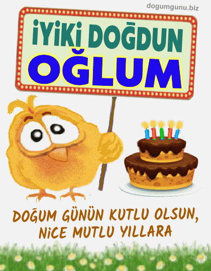 iyiki doğdun Oğlum
