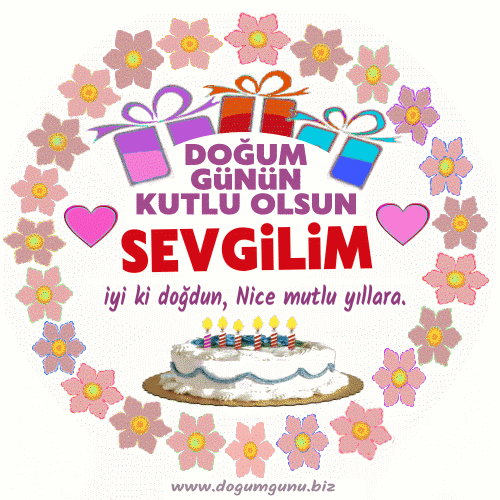 Kız Arkadaşa Doğum Günü Kutlama Mesajı