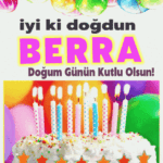 iyi ki doğdun Berra gif
