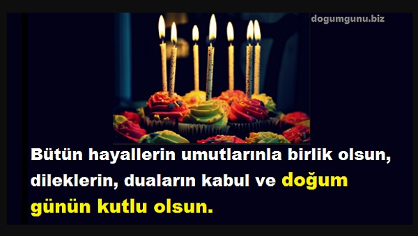 doğum günü kutlama mesajı