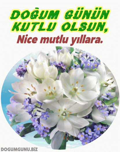 Doğum günün kutlu olsun