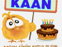 iyi ki doğdun Kaan