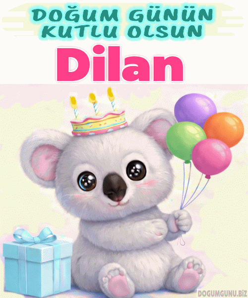 Dilan doğum günü gif