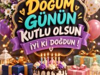 doğum günün kutlu olsun kart